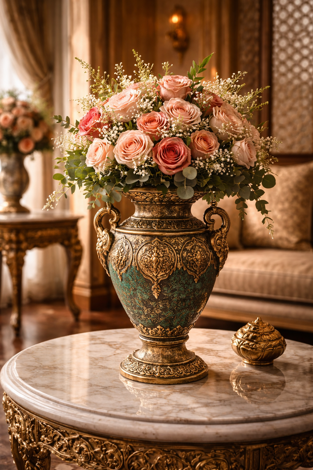 The Art of Decorative Vases: When Flowers Meet Sculpture