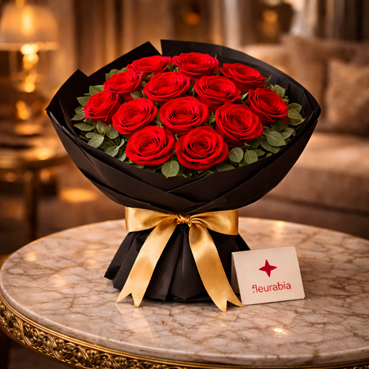 11 Red Roses -  Rose Bouquets