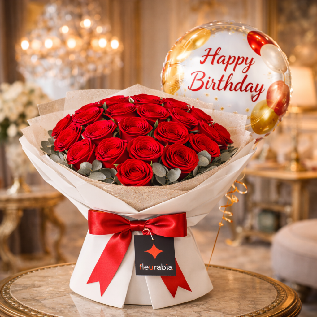 21 Red Roses - Birthday Collections