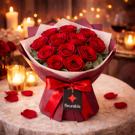 11 Red Roses - Romantic Roses