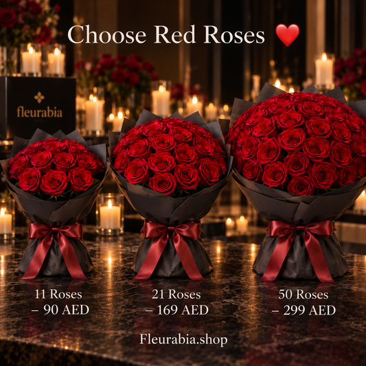 Luxury Red Roses Bouquet - Luxury Roses Collection