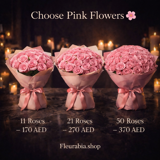 Luxury Pink Roses Bouquet - Luxury Roses Collection